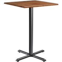 Fernie 70cm Wooden Square Bar Table In Natural