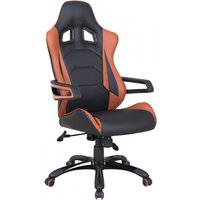 Fimme Home And Office Chair With Arms In Black And Brown Fimme Home And Office Chair With Arms In Black And Brown