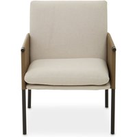 Gdynia Wooden Dining Chair With Black Frame In White