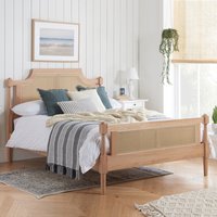 Gilroy Wooden King Size Bed In Oak