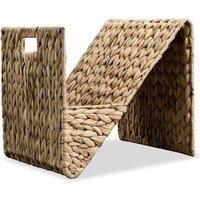 Hart Water Hyacinth Magazine Rack In Brown