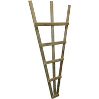 Helsinki Wooden Garden Trellis In Natural 5FT
