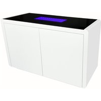 Hesper Glass Sideboard In Black And White High Gloss With LED Hesper Glass Sideboard In Black And White High Gloss With LED