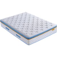 Hockley Fabric 2000 Pocket Double Mattress In White