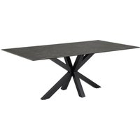 Hyeres Ceramic Rectangular Dining Table In Black Fairbanks