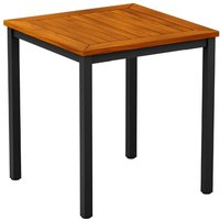 Inchture Square 70cm Wooden Dining Table In Natural