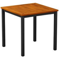Inchture Square 80cm Wooden Dining Table In Natural