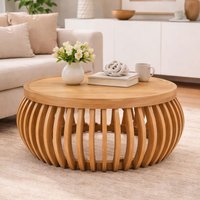 Inglewood Small Wooden Coffee Table In Natural