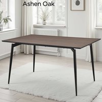 Irmo Wooden Dining Table in Ashen Oak
