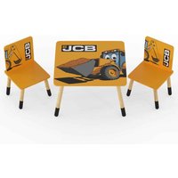 Jenks Wooden Childrens Table And 2 Chairs In Yellow