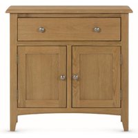 Kamiah Wooden Sideboard With 2 Doors 1 Drawer In Oak