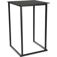 Kelowna Steel Outdoor Standing Table In Black