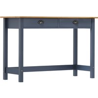 Kendal Wooden Console Table With 2 Drawers In Grey And Brown