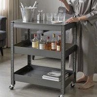 Kenosha Metal Drinks Trolley In Anthracite