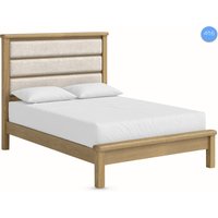 Kysen Wooden Low End Double Bed in Oak