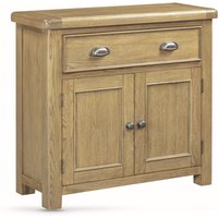 Kysen Wooden Sideboard with 2 Doors 1 Drawer in Oak