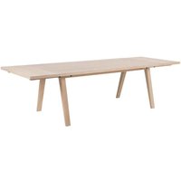 Lafayette Wooden Extending Dining Table - White Oak