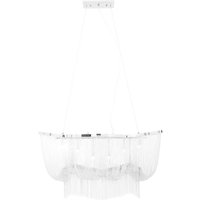 Larisa Basket 6 Bulbs Pendant Light In Chrome