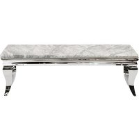 Laval Light Grey Marble Top Coffee Table With Polished Legs