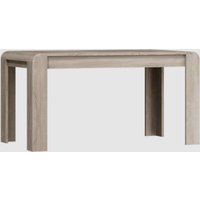 Lecco Extendable Wooden Dining Table In Sonoma Oak
