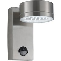 LED Outdoor Wall Light In Stainless Steel With Motion Sensor LED Outdoor Wall Light In Stainless Steel With Motion Sensor