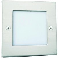 LED Wall Light Square In Opal White With Translucent Diffuser LED Wall Light Square In Opal White With Translucent Diffuser