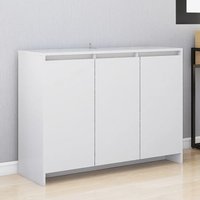 Leehi Wooden Sideboard With 3 Doors In White