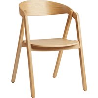 Lenox Wooden Stacking Armchair In Natural Oak