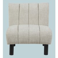 Levelland Fabric Accent Chair With Black Legs - Oatmeal