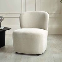 Lireva Fabric Bedroom Chair in Dune Beige