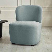 Lireva Fabric Bedroom Chair in Riviera Blue