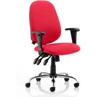 Lisbon Office Chair In Bergamot Cherry With Arms Lisbon Office Chair In Bergamot Cherry With Arms
