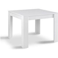 Lorenz Dining Table Square In White High Gloss