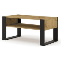 Macon Wooden Coffee Table Rectangular In Artisan Oak