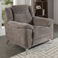 Mankato Fabric 1 Seater Sofa In Stone