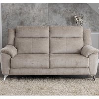 Mankato Fabric 3 Seater Sofa - Fossil