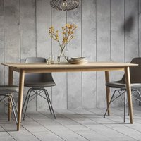 Manistee Wooden Rectangular Dining Table In Oak