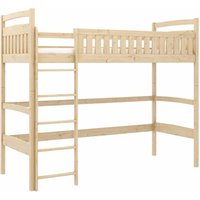 Merritt Wooden Bunk Bed Without Mattress And Ladders In Pine