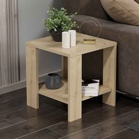 Midi Wooden Side Table in Sapphire Oak