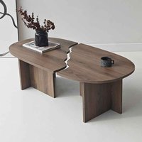 Missisipi Wooden Coffee Table in Walnut