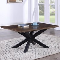 Narva Parquet Wooden Coffee Table In Walnut