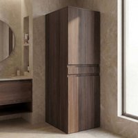 Neve Wooden Washing Machine Cabinet in Dark Walnut