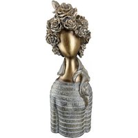 Ocala Polyresin Linea Sculpture In Gold