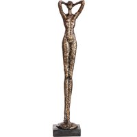 Ocala Polyresin Millenium Bronze Sculpture Small In Brown