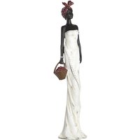 Ocala Polyresin Tortuga 1 Sculpture In Brown And White