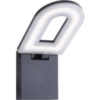 Outdoor LED Wall Light In Grey Cast Aluminium Outdoor LED Wall Light In Grey Cast Aluminium