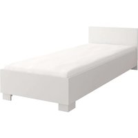 Oxnard Wooden Single Bed In Matt White