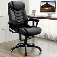 Perris Faux Leather Adjustable Back Gaming Chair In Black Perris Faux Leather Adjustable Back Gaming Chair In Black