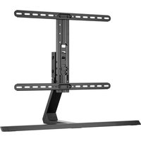 Perth 75'' Swivel Table Top Aluminium TV Stand - Black
