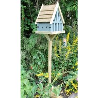 Piercy Wooden Garden Bird Table In Natural